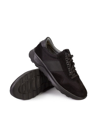 Чорні Осінні кросівки чоловічі бренду 9200553_(1) ModaMilano