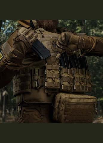 Подсумок одинарный пластиковый для магазина АК/AR. Ukrarmor (333721783)