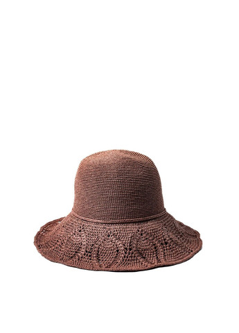 Шляпа со средними полями женская бумага розовая ИЛАНА LuckyLOOK 444-393 (292668905)