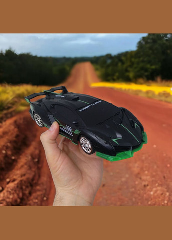 Машина на радіокеруванні "Lamborghini" (чорно-зелена) MIC (293083013)