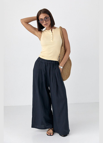 Майка в рубчик на металевих гудзиках Lurex — 333339883