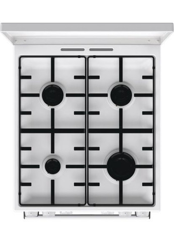 плита gk5a22wh комбинированная, 68л, 50x60см, эмалированный реш, с крышкой, Gorenje