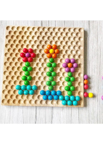 Деревянная Мозаика «Волшебные Шарики» 6970226445456 No Brand (297201142)