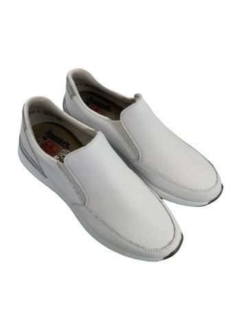 Білі всесезонні кросівки (р) шкіра 0-1-1-n-8073-80 Rieker