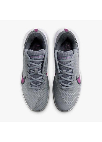 Серые демисезонные мужские кроссовки для тенниса zoom vapor pro 2 hc серый Nike