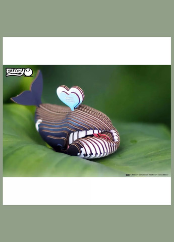 Сборная 3D модель Зоопарк Гренландский кит (XEG-084) Eugy (333252816)