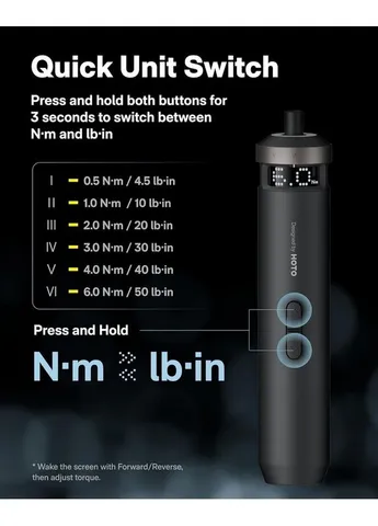 Отвертка электрическая Xiaomi PixelDrive Cordless Screwdriver (QWLSD014) HOTO (389081836)