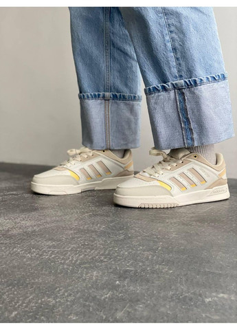 КРОССОВКИ ЖЕНСКИЕ ADIDAS DROP STEP BEIGE АДИДАС ДРОП СТЕП No Brand чёрные демисезоны (369387494)