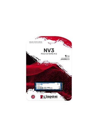 SSD M.2 NV3 1000GB NVMe 2280 PCIe 4.0 x4 3D NAND Kingston (314834682)