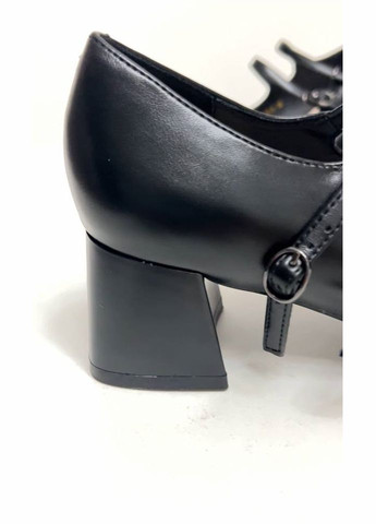 Meideli Туфли женские мери джейн черный з искусственная кожа, — всесезон (324272087)