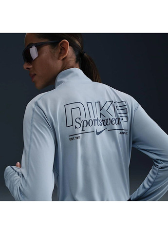 Женская кофта Pacer Dri-Fit Light Blue Nike (365963402)
