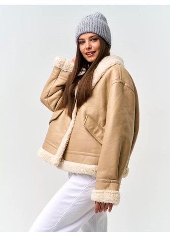 Шапка-бини с широким отворотом No Brand Біні (365814661)