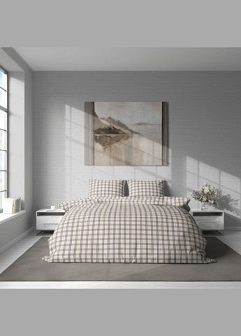 Постільна білизна " ", Полісатин, Бежевий, Семейний P-0165 Lelit (316633184)