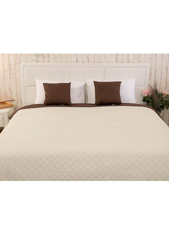 Покрывало двусторонее 150x212 см - Барселона шоколад/молочный (18509) Руно (344449788)