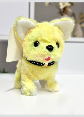 Іграшковий інтерактивний песик FG24030114B ходить,гавкає, виляє хвостиком Жовтий Fun Game (327217926)