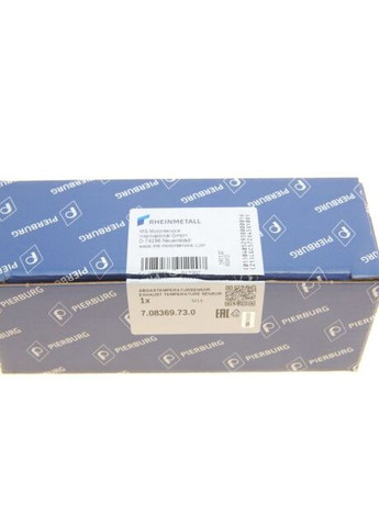 Датчик температури випускних газів VW TOUAREG (7P5, 7P6) - 3.0 V6 TDI (01.2010 - 03.2018) 7.08369.73.0-ua Pierburg (366213506)