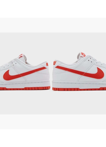 Білі Осінні чоловічі кросівки dunk low retro білий Nike