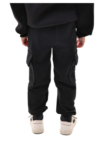 Черные зимние брюки No Brand