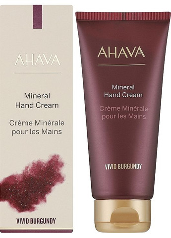 Крем для рук Vivid Burgundy Mineral Hand Cream 100ml (1240803-31024535) Ahava (368617019)