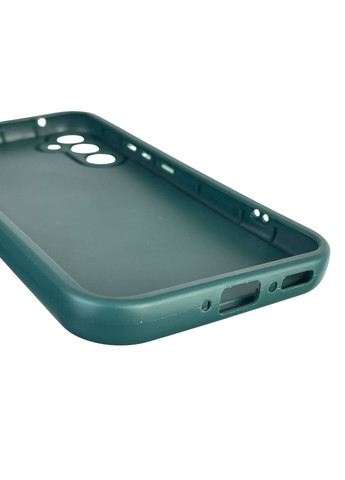 Чохол силіконовий Soft Touch для Galaxy A34 5G (SM-A346E) темно-зелений (Повний захист камери) Samsung (366387302)