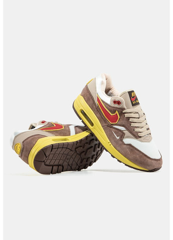 Коричневі Осінні кросівки чоловічі nike No Brand Air Max 1