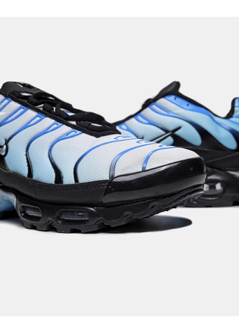 КРОСІВКИ ЖІНОЧІ NIKE AIR MAX PLUS BLUE GRADIENT НАЙК АІР МАКС ТН ПЛЮС No Brand чорні демісезони (369388981)