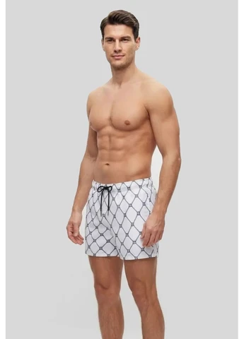 Шорти чоловічі для плавання Hugo Quick-Dry Swim Shorts With Logo Print (402945608)