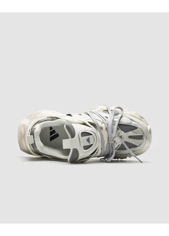 Белые демисезонные кроссовки мужские adidas vento xlg deluxe grey/white адидас венто белые No Brand