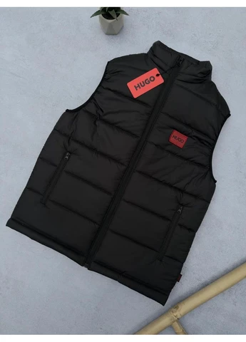 Чоловічий жилет Хюго Бос класичний з логотипом Seli Hugo Boss (395643341)