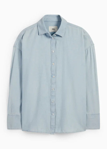 Голубая летняя блузка C&A