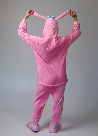 Піжама кігурумі жіноче зайчик Мелоді з капюшоном і довгими вушками кролик на блискавці (1134) My Kigu (360885062)