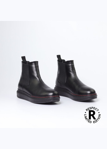 Черные осенние мужские ботинки Respect