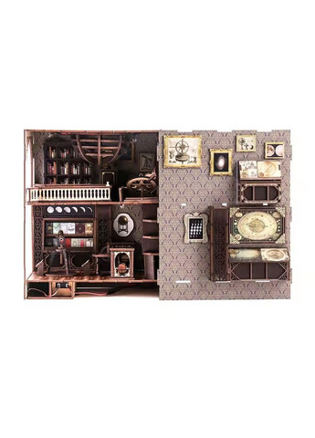 Бук Нук Музей астрономии конструктор Book Nook Museum of Astronomy BV02-005 No Brand (362452780)