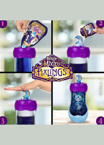 Кукла-сюрприз Magic Mixies Pixlings Shimmerverse Марена Ледяная русалочка Пикслинг, Marena The Ice Mermaid No Brand (338425786)