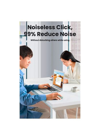 Мышка (90672) Ugreen MU105 Wireless Green (366691513)