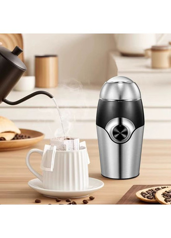 Електрична кавомолка з лезами з нержавіючої сталі подрібнювач кавових зерен блендер для спецій (EC335) Sokany (361161834)