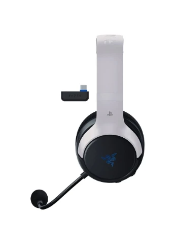 Бездротова гарнітура Kaira Hyperspeed for PS5 White 2.4 ГГц Bluetooth Razer (381584557)