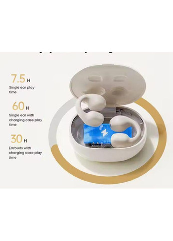 Кісткові бездротові навушники-кліпси ClipBuds R2 з направленим звуком і Bluetooth 5.4 Langsdom (349824301)
