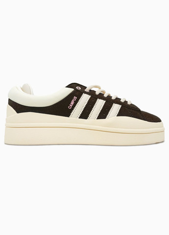 Кросівки жіночі Adidas Campus x Bad Bunny Brown Beige| Адідас Кампус Бед Банні коричневі No Brand коричневі демісезони (341089785)