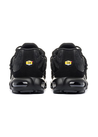 Черные демисезонные кроссовки мужские plus utility black, вьетнам Nike Air Max TN