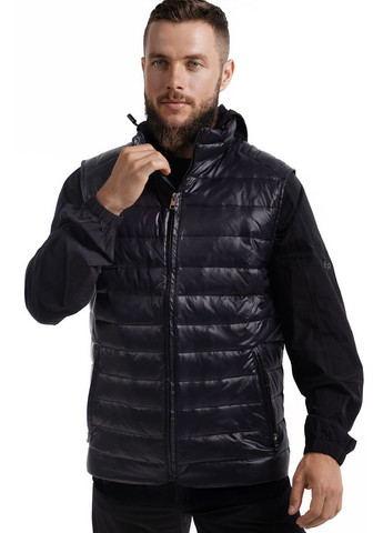 Жилетка пуховая чоловіча NF 916 чорна Freever (360801984)