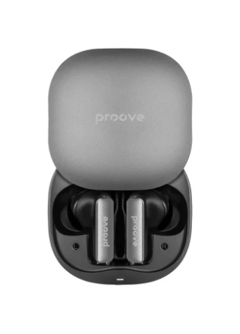 Бездротові навушники NoLimit Black TWS with Hybrid ANC (APP), Функція автопаузи Proove (382519077)