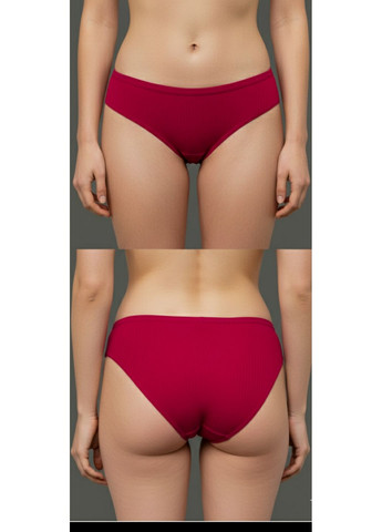 Набор 5 шт хлопковые трусы рубчик слип микс цветов No Brand (305589558)