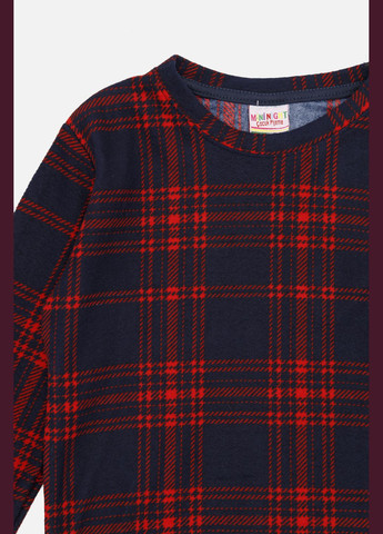 Темно-синя зимня піжама для хлопчика колір темно-синій цб-00258249 MINI NIGHT