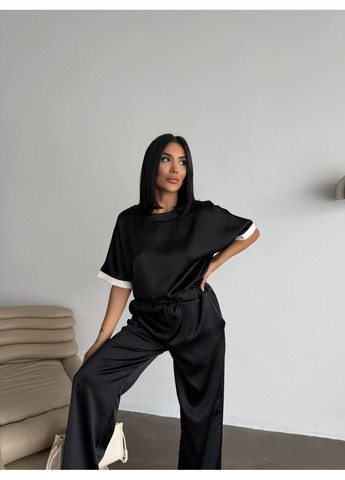 Жіночий костюм з легкої струмкої тканини Україна (358644021)