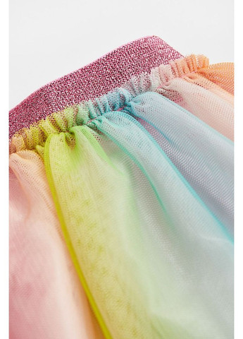 Разноцветная повседневный градиентной расцветки юбка H&M