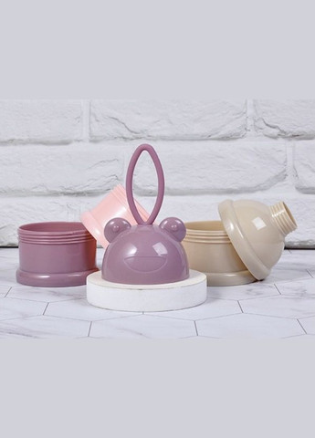 Контейнер для зберігання дитячих сумішей 092 Фіолетовий No Brand (327216415)