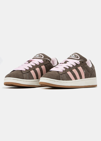 Кросівки жіночі Adidas Campus 00s brown pink | Адідас Кампус коричневі рожеві No Brand коричневі всесезони (315018933)