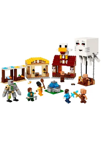 Конструктор Minecraft Напад на село з повітряною кулею Ґаст (ek28624) Lego Minecraft Напад на село з повітряною кулею Ґаст (392049500)