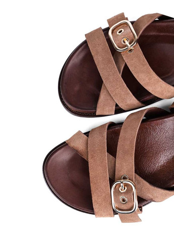 Жіночі Сандалі D51006 Коричневий Велюр Inuovo (362026503)